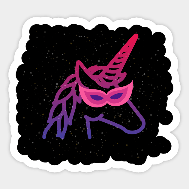 Mardi Gras Unicorn Svg, Kids Mardi Gras Svg, Unicorn Face Svg, Fat Tuesday Svg, Girl Mardi Gras Shirt Svg Files for Cricut & Silhouette, Png  Bestseller Sticker by flooky